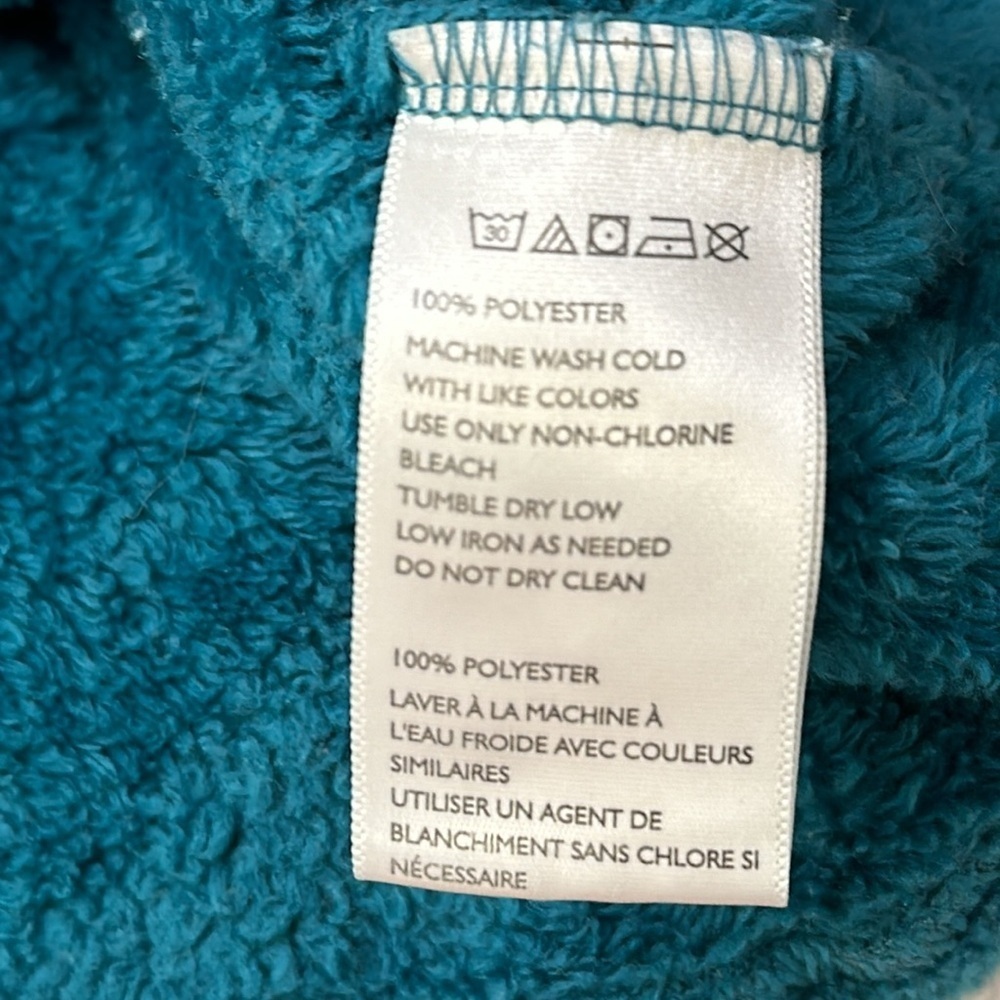 Women’s Urban Outfitters Quarter-Zip Fleece Cropped Pullover Sweater Size XS - Picture 7 of 7